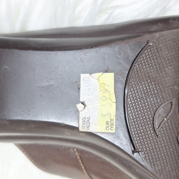 Clarks brown leather sandles,  7M - Picture 6 of 9